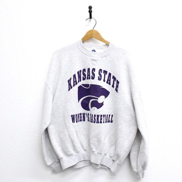 Vintage Kansas State University Womens Basketball Sweatshirt XL